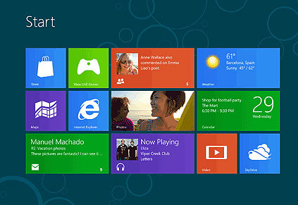 Τον Οκτώβριο διαθέσιμα τα Windows 8