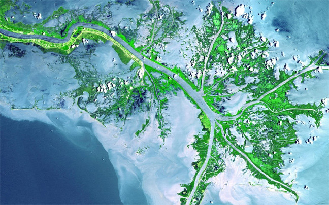 Τα ποτάμια όπως φαίνονται από το διάστημα