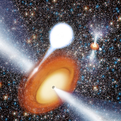 Μαύρες τρύπες «συγκατοικούν» στο ίδιο αστρικό σμήνος