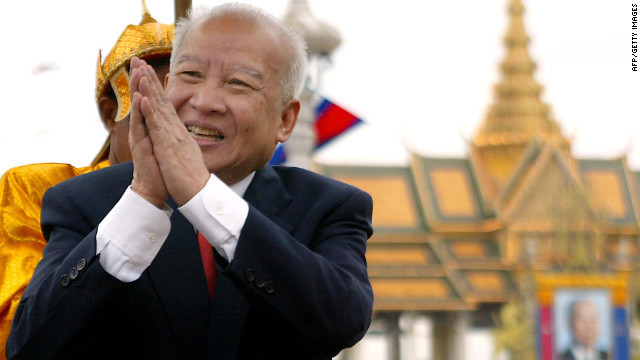 Πέθανε ο πρώην βασιλιάς της Καμπότζης