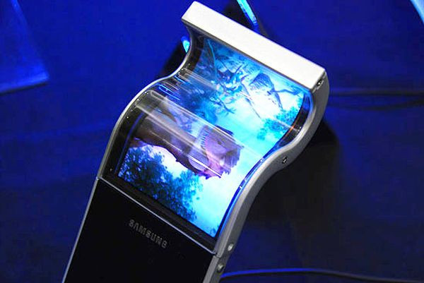 Εύκαμπτες οθόνες αφής ετοιμάζει η Samsung