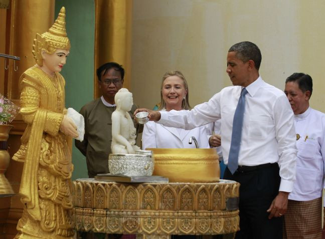 Αντιδράσεις για την επίσκεψη Ομπάμα στη Μιανμάρ