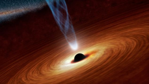 Μαύρη τρύπα κινείται σχεδόν με την ταχύτητα του φωτός