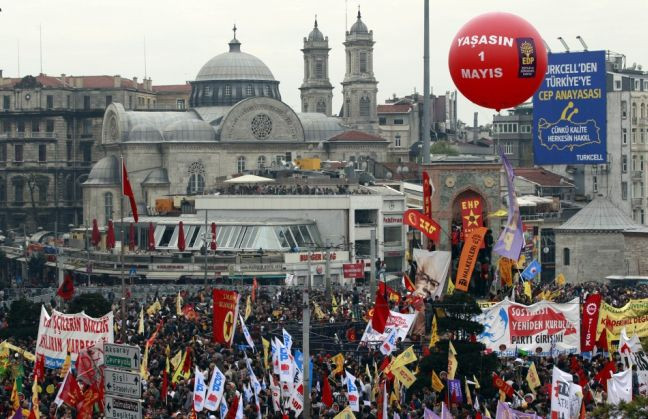 Μπλόκο στις συγκεντρώσεις της Πρωτομαγιάς στην Τουρκία