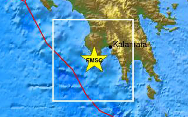 Σεισμός 4,7 Ρίχτερ στη Μεθώνη