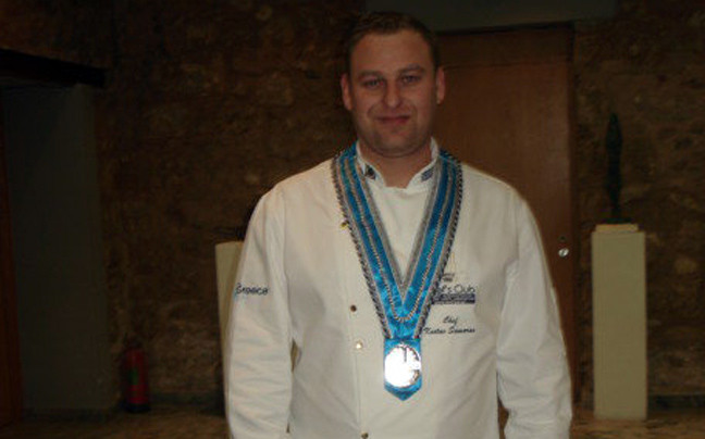 O chef Κωνσταντίνος Σαμαράς