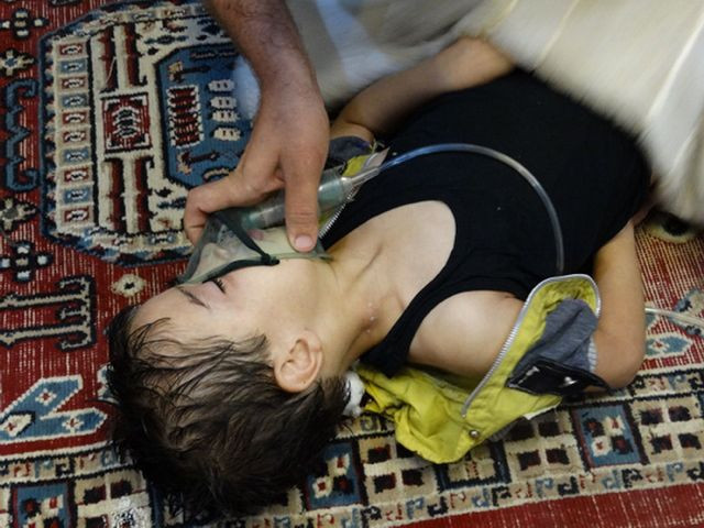 Φωτογραφίες που σοκάρουν από το χτύπημα στη Δαμασκό