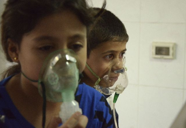 Χημικά όπλα κατά αμάχων στη Συρία