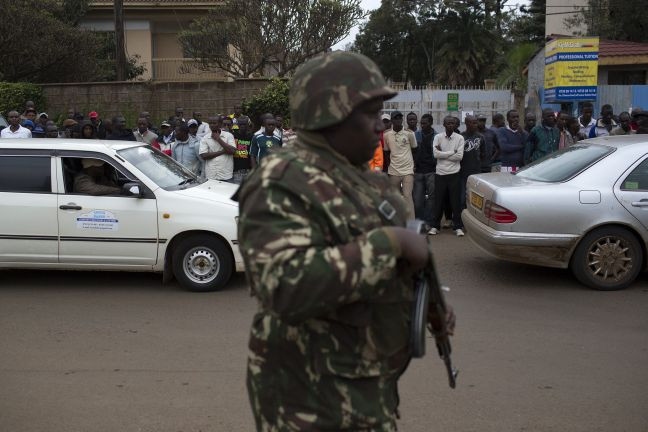 Επέμβαση των δυνάμεων ασφαλείας στο Ναϊρόμπι