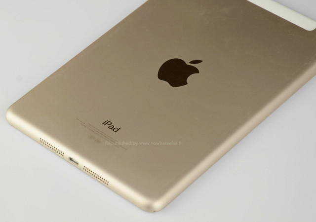 Δημοσιεύτηκαν φωτογραφίες χρυσού iPad Mini με Touch ID