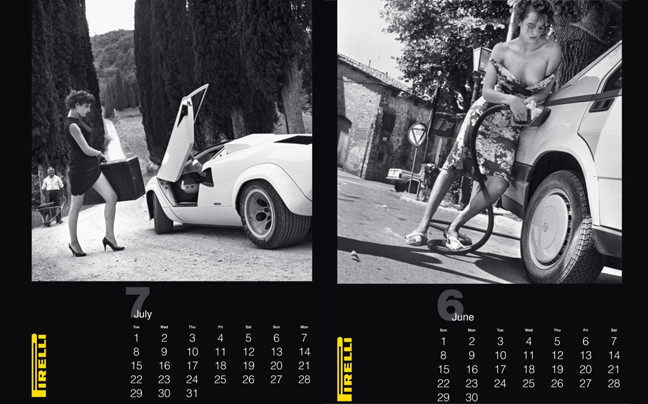 Το ανέκδοτο ημερολόγιο του Helmut Newton για την Pirelli