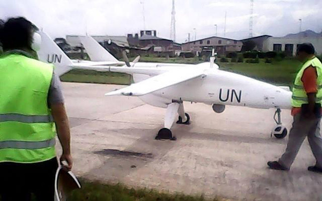 Πρώτη πτήση για το μη επανδρωμένο αεροσκάφος του ΟΗΕ