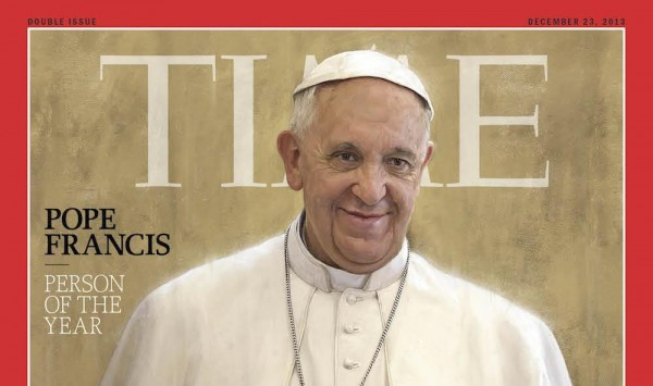 Ο Πάπας πρόσωπο της χρονιάς για το TIME