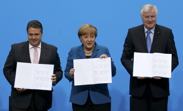 Ορκίζεται η νέα κυβέρνηση συνασπισμού στην Γερμανία