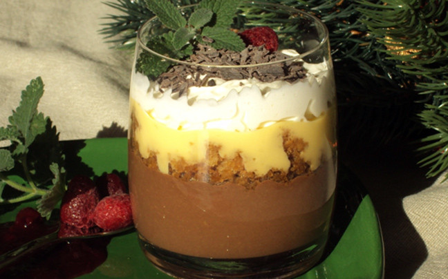 Trifle σοκολάτας