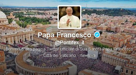 Έφτασε τους 11 εκατ.  followers ο πάπας Φραγκίσκος στο Twitter