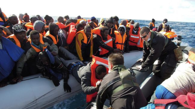 Διεσώθησαν περισσότεροι από 1.100 μετανάστες στην Ιταλία