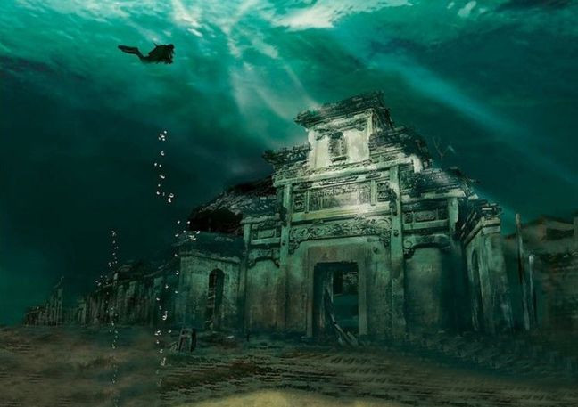 Η νέα «Ατλαντίδα» που ανακαλύφθηκε σε λίμνη της Κίνας!