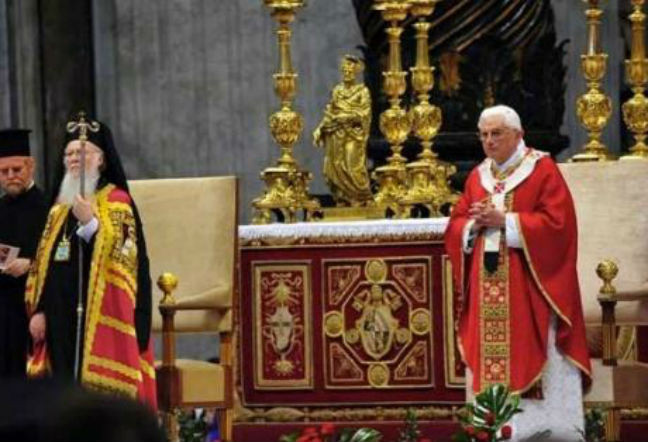 Κοινή προσευχή πάπα και Οικουμενικού Πατριάρχη στον Πανάγιο Τάφο