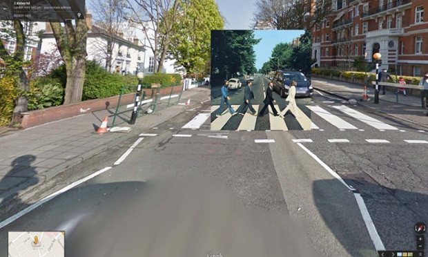 Κλασικά άλμπουμ στο Google Street View