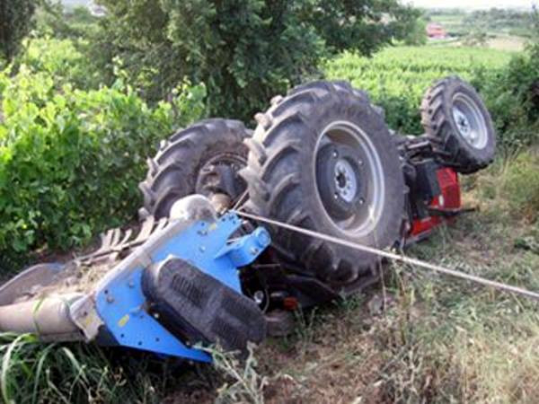 Τραγικός θάνατος αγρότη στην Πέλλα από ανατροπή τρακτέρ