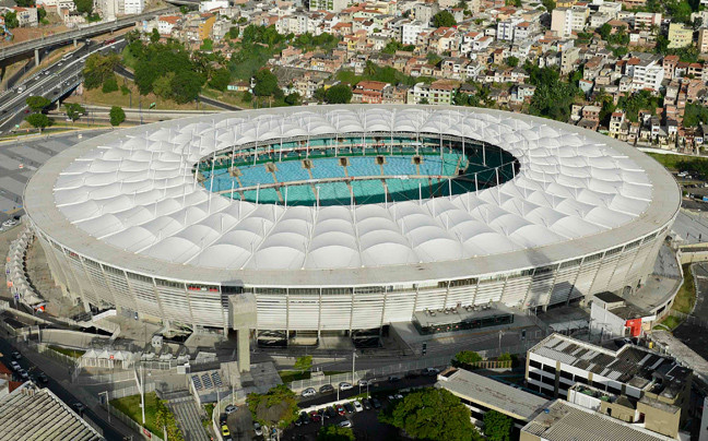 Γνωρίστε το Arena Fonte Nova στο Salvador