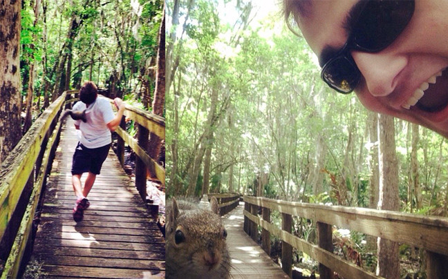 Ο σκίουρος που απεχθάνεται τα selfies