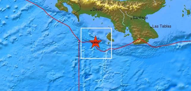 Σεισμός 6,8 Ρίχτερ ανοιχτά του Παναμά
