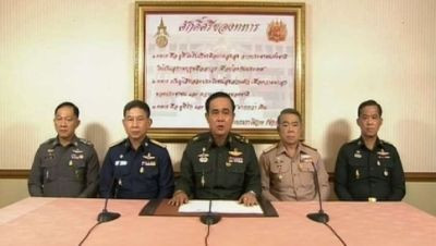 Ο στρατός της Ταϊλάνδης ανέστειλε την ισχύ του Συντάγματος