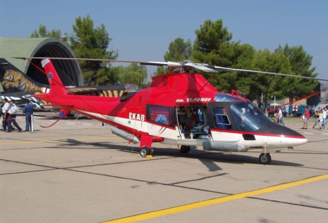 Νεογέννητο μεταφέρθηκε στην Αθήνα με ελικόπτερο Α-109 της Πολεμικής Αεροπορίας