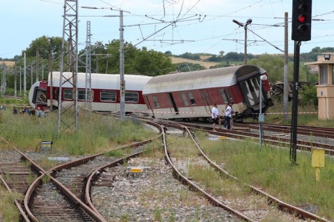 Εκτροχιασμός τραίνου στη Βουλγαρία
