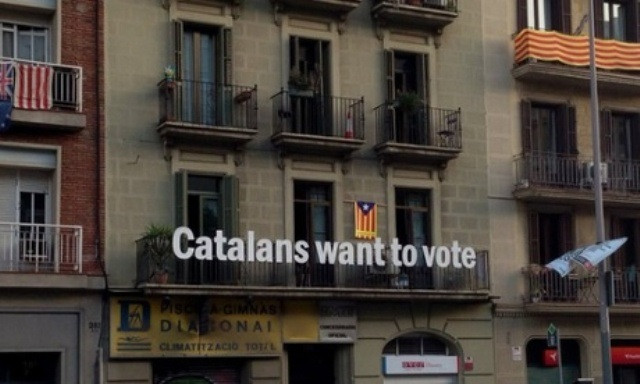Φωνές ανεξαρτησίας στην Καταλονία πριν το δημοψήφισμα στη Σκωτία
