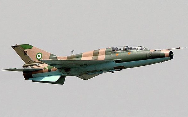 Αγνοείται πολεμικό αεροσκάφος της Νιγηρίας