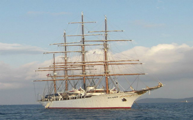 Το θρυλικό κρουαζιερόπλοιο «Sea Cloud» στη Θεσσαλονίκη
