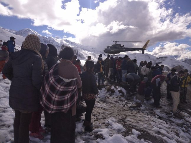 Στους 24 οι νεκροί από χιονοθύελλα στο Νεπάλ