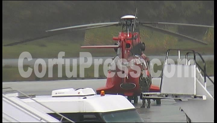 Επτά διασωθέντες με ελικόπτερο στην Κέρκυρα