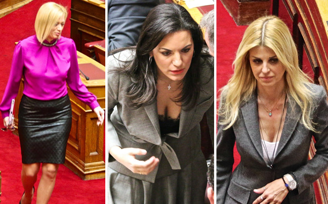 Οι γυναίκες που έκλεψαν την παράσταση στη Βουλή