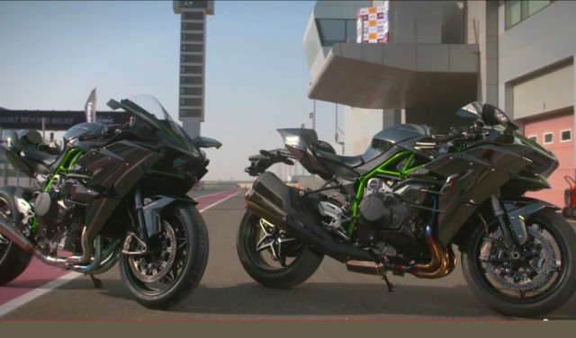 Τα Kawasaki Ninja H2 και H2R στην πίστα του Κατάρ