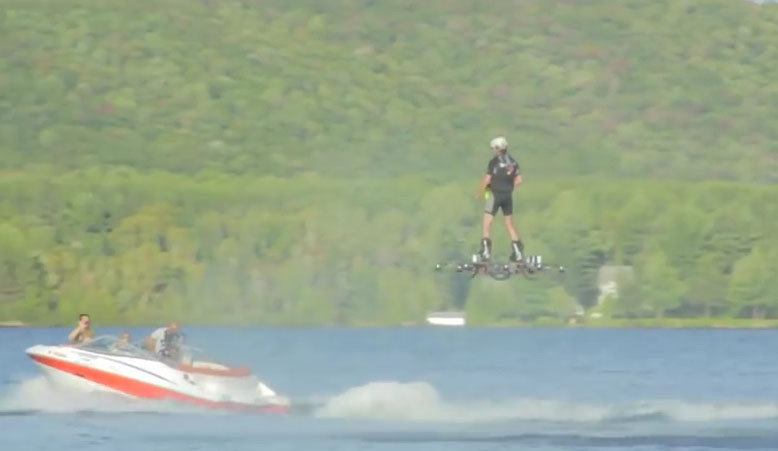 Η μεγαλύτερη πτήση με Hoverboard