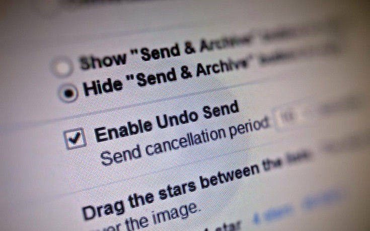 Δυνατότητα αναίρεσης της αποστολής email από το Gmail