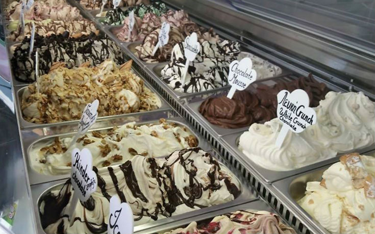 Αυθεντικό ιταλικό παγωτό στην καρδιά της Ρόδου