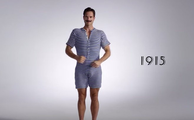 Η εξέλιξη των αντρικών μαγιό