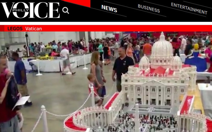Βατικανό από Lego κατασκεύασε ιερέας για να τιμήσει τον πάπα