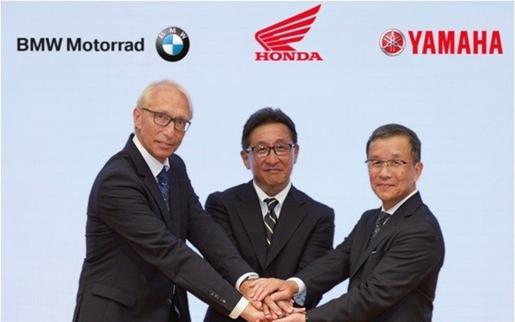 Συνεργασία Honda, BMW Motorrad και Yamaha
