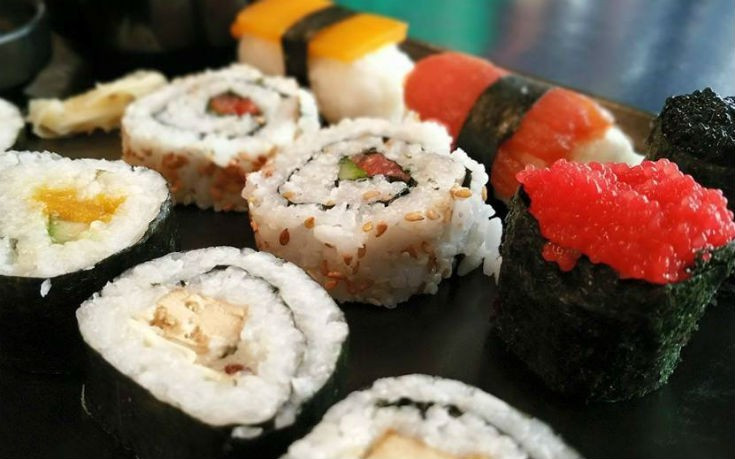 Vegan sushi night στο Rosebud