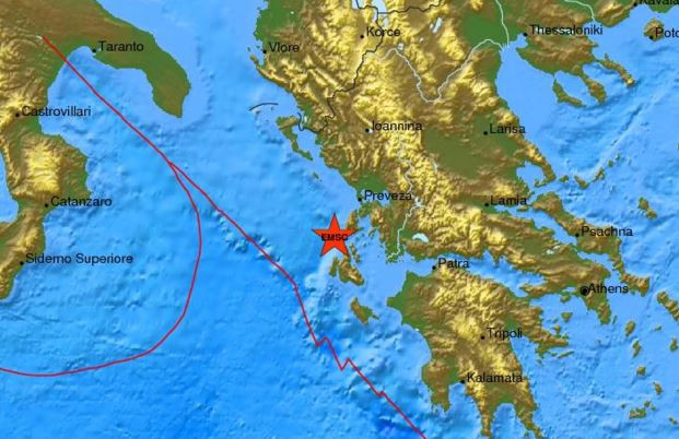 Σεισμός 4,1 Ρίχτερ ταρακούνησε την Κεφαλονιά