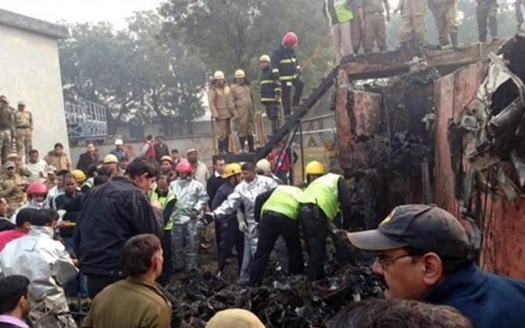Δέκα νεκροί από συντριβή μικρού αεροσκάφους στην Ινδία