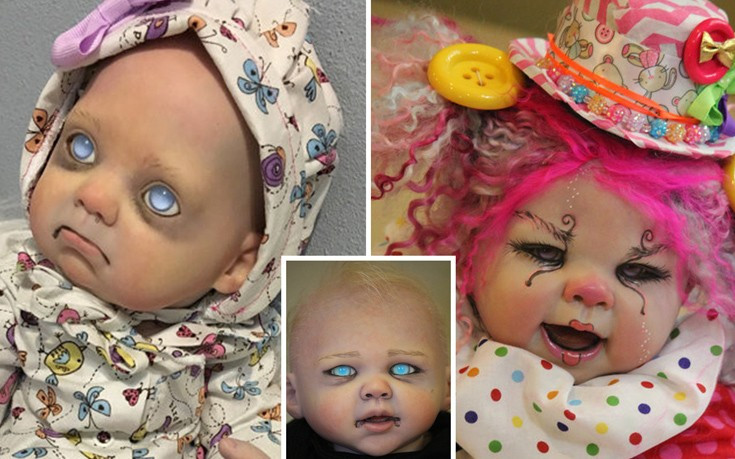 Οι τρομακτικές κούκλες που κοστίζουν μέχρι και 1.200 λίρες
