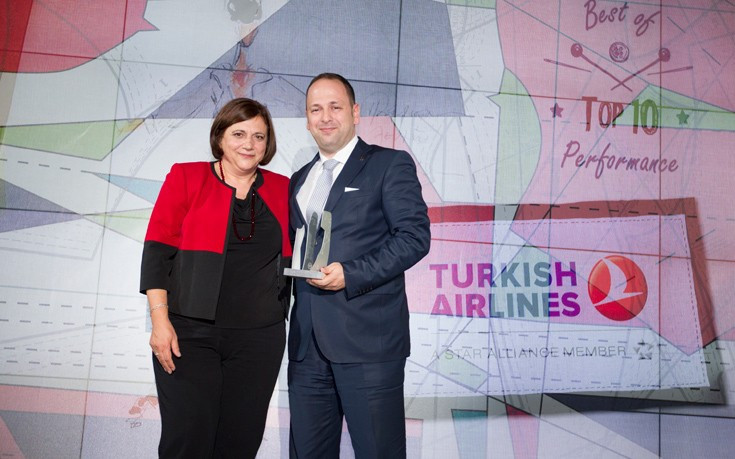 Διακρίσεις για την Turkish Airlines στα βραβεία του Διεθνούς Αερολιμένα Αθηνών