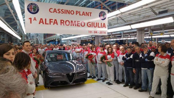 Στην παραγωγή η Alfa Romeo Giulia